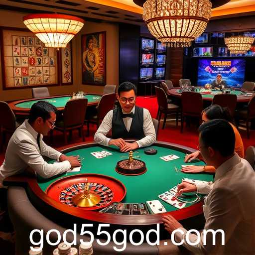 Exploring the Thrill of Live Dealer Games in the World of GOD55